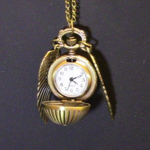 Harry Potter Snitch watch w FREE Necklace